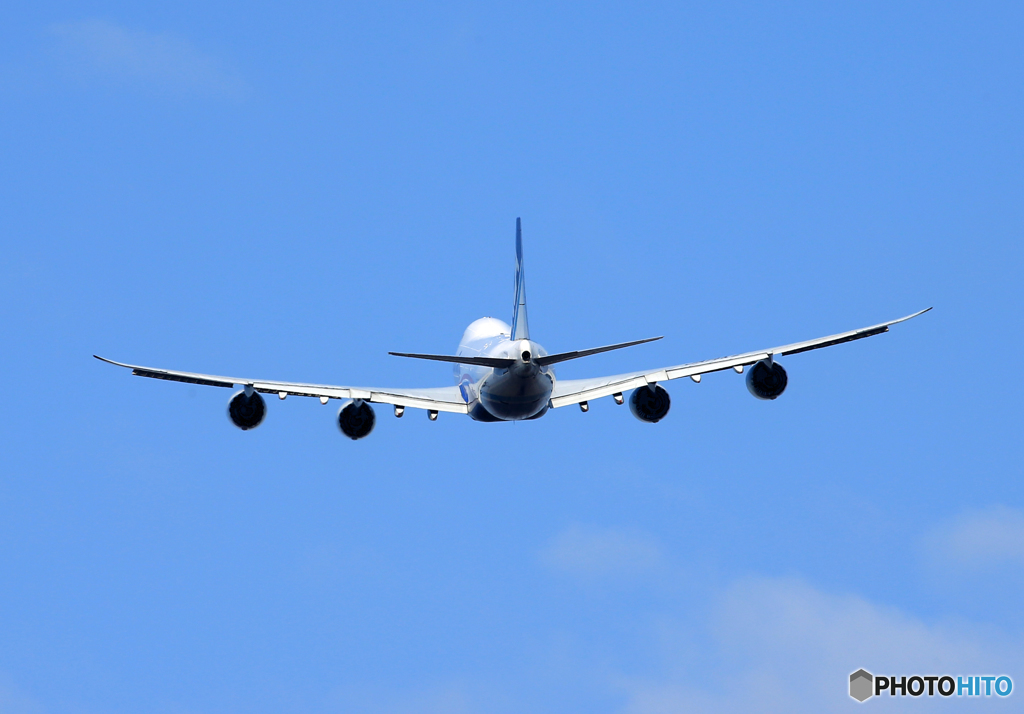「空色」 NCA 747-8KZF JA14KZ やはり、ジャンボだね。