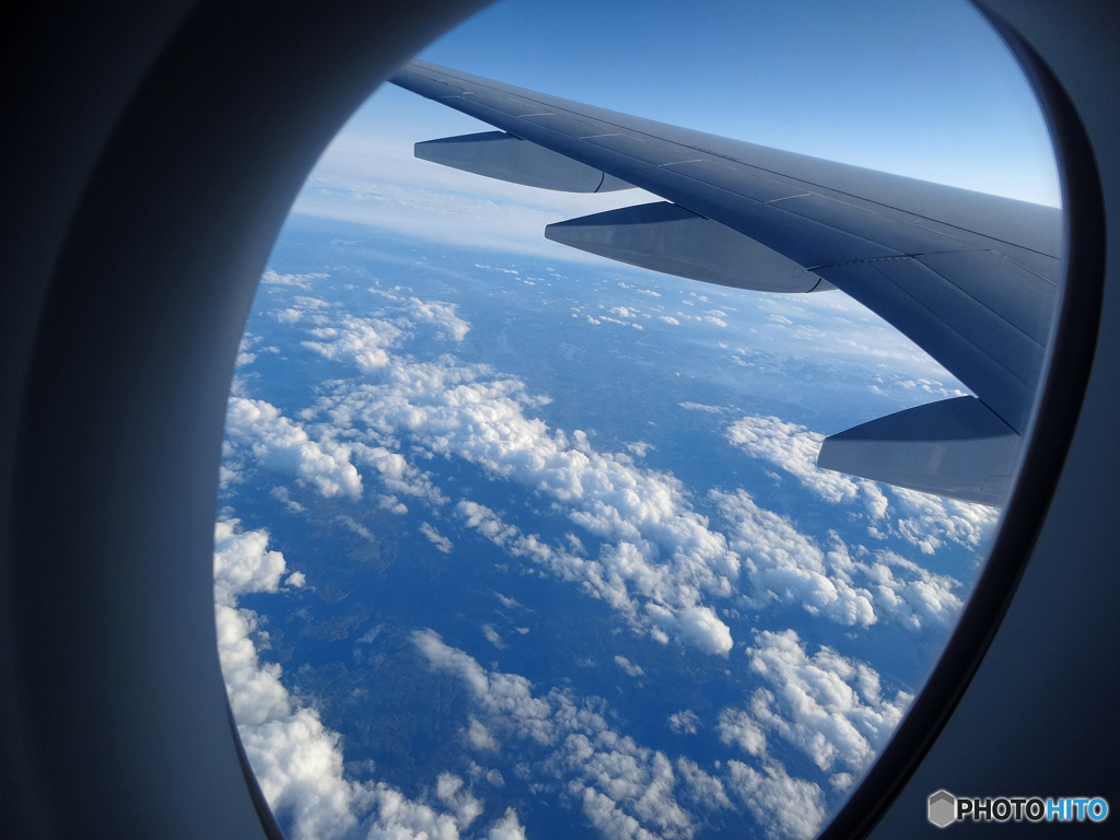 ✈高度　１１、５８２ｍ　✈外気温　－５４．0°C