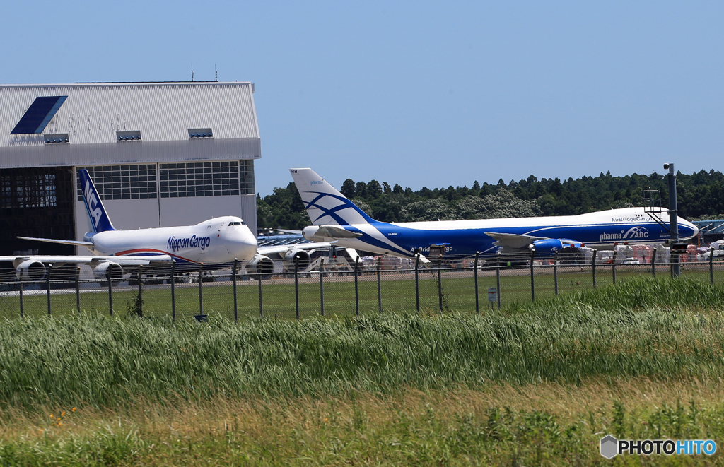 「あおぞら」 NCA / ABC 747-8 x2 Cargo 