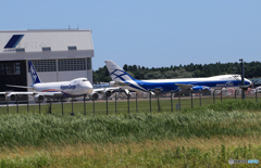 「あおぞら」 NCA / ABC 747-8 x2 Cargo 