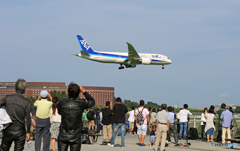 「晴れ」 ANA 787-8 JA831A みんなで一緒に