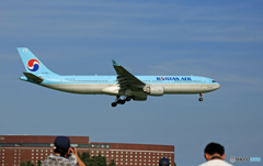 「良い空～」 KOREAN A330-300 HL7553 Landing