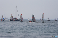 「クール」   ヨットの日かな（只今レース中）