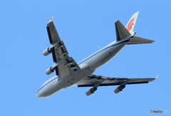 「すかい」 China 747-400 B-2436 飛ぶ