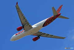 「良い空～」 Lion Air A330-343 HS-LAH 飛ぶ