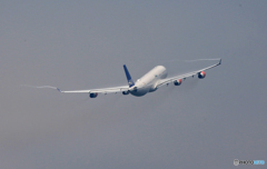「良い天気」? SAS A340-313 LN-RKG Takeoff 