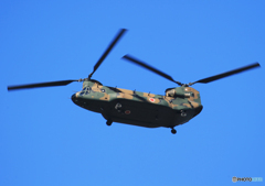 「はれ」☮  CH-47 訓練中　☮