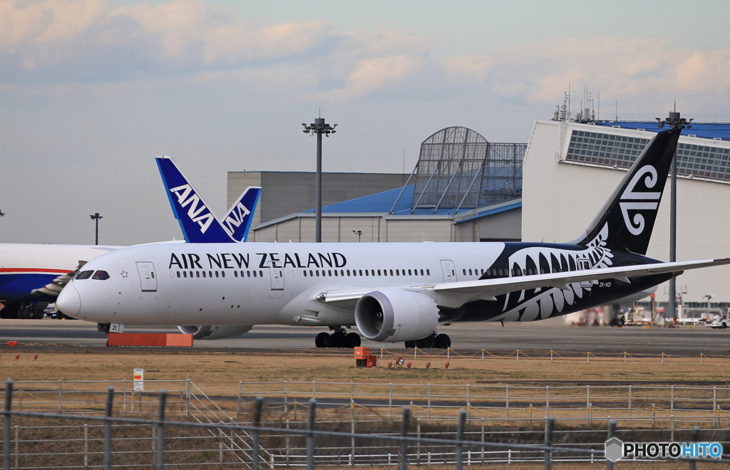 「空色」NZ' 787-9 ZK-NZI Takeoff 