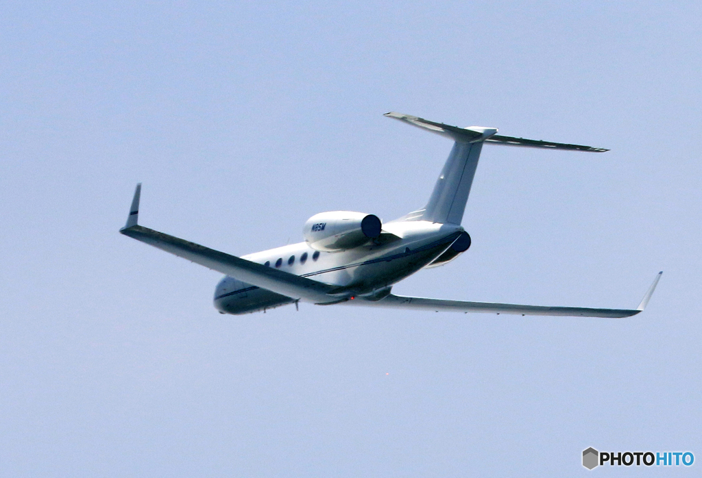 「空色」 プライベート機ガルフストリーム450 飛行