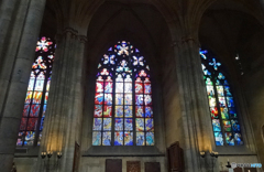 プラハ城（２６６）ステンドグラス　