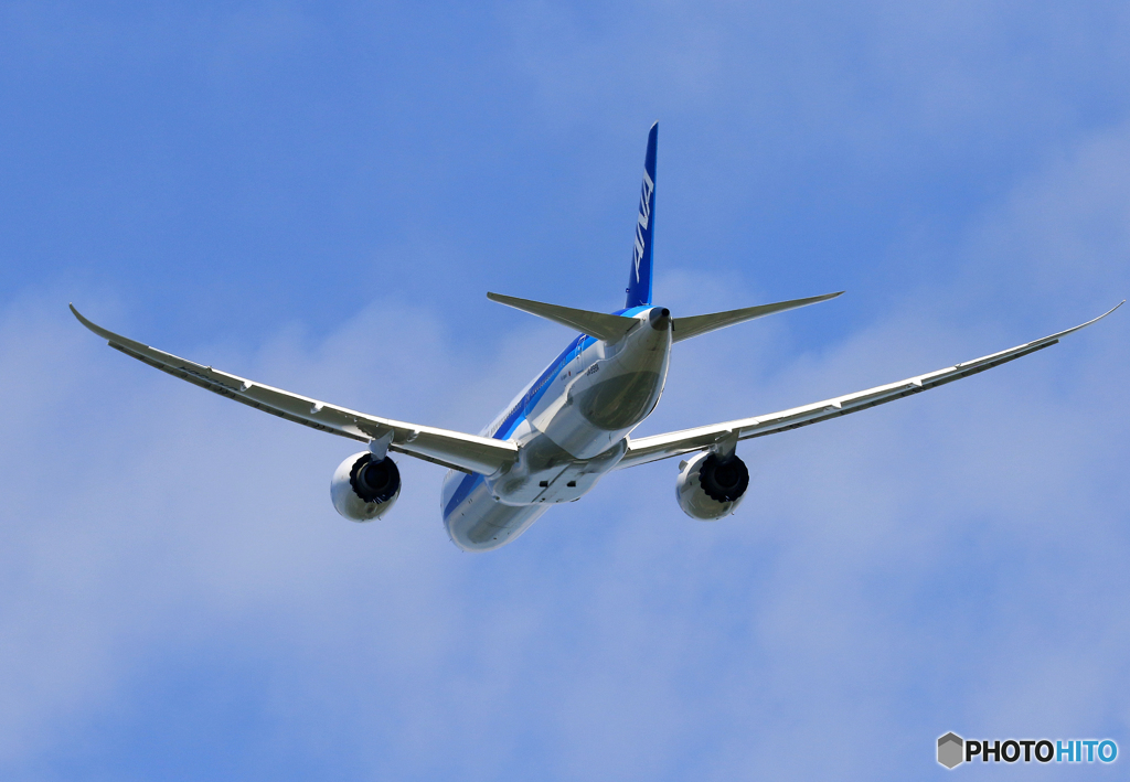 「すかい」 ANA 787-9 JA898A 飛ぶ