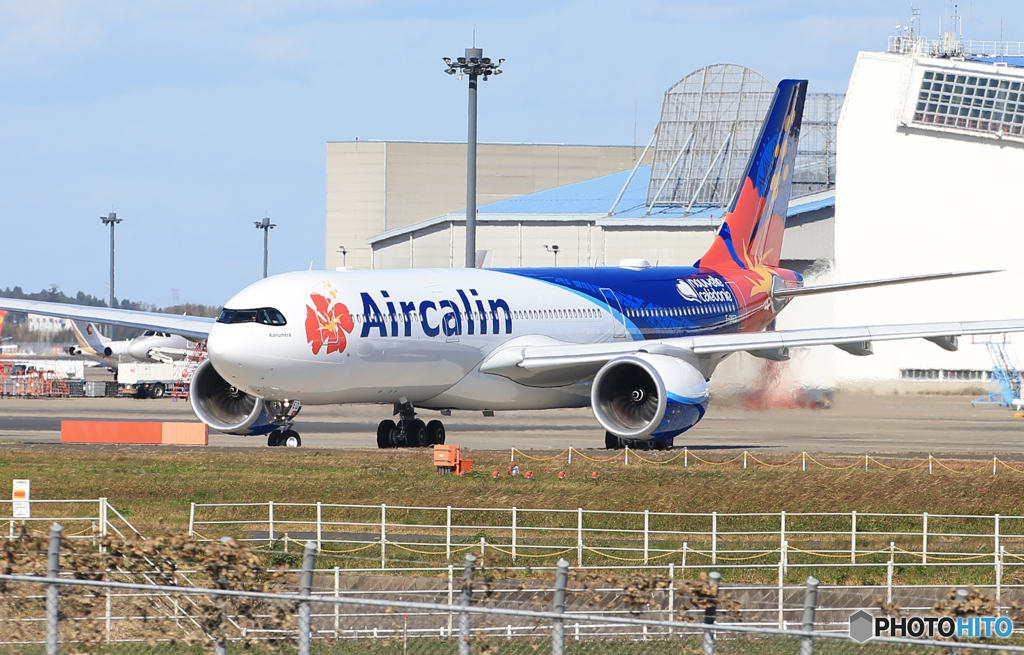 ☀「あおぞら」Air Calin A330-941 F-ONEO   出発です