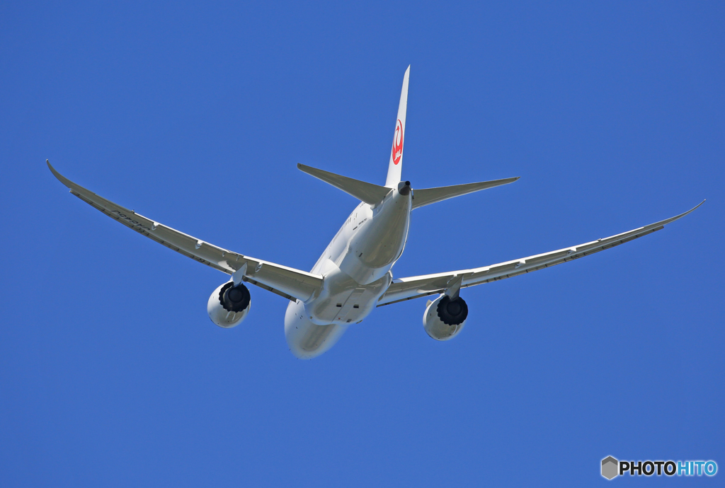 「群青」 JAL 787-8 JA845J Takeoff