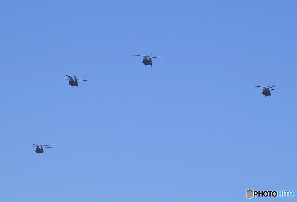 「群青色」☮ 日本を守る・JGSDF ヘリ ☮
