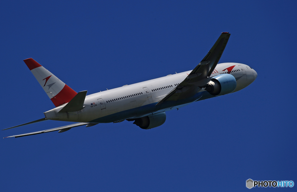 「スカイ」☮  Austrian 777-2Z9 OE-LBP  ☮