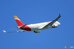 「賀正」 IBERIA A330-202 EC-MLB 飛び立ちです