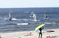 ☀「青い空」ウインドサーフィン・Day  行くよ？