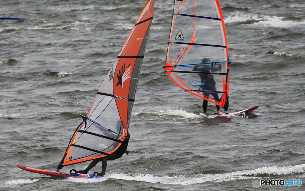 「クール」風を切りながら...