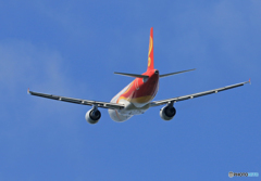 「青が好き」 香港航空 A320-214 B-LPI Takeoff 