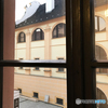 チェコ（１００９）チェスキー・クルムロフ　ホテルの窓から見える風景