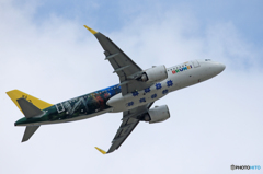 「はれ」 ロイヤルブルネイA320-251N V8-RBD Takeoff