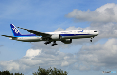 「そらー」 ANA 777-381 JA778A Landing