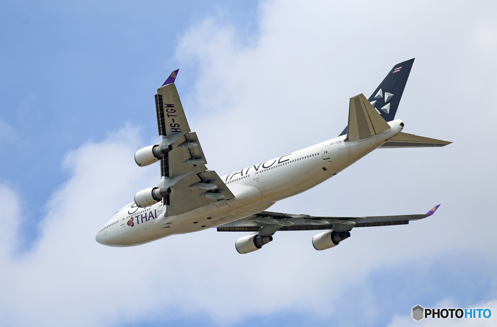 「思い出」✈ Thai Star Alliance B747-400 ✈