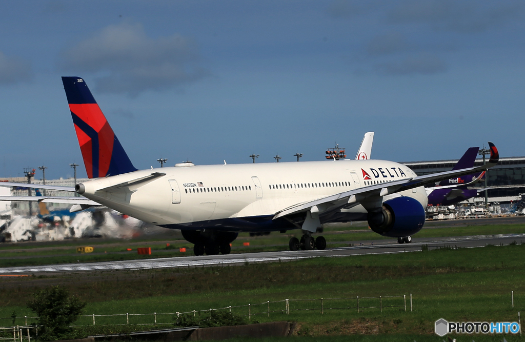 「SKY」 DELTA A350-941 N503DN Takeoff 