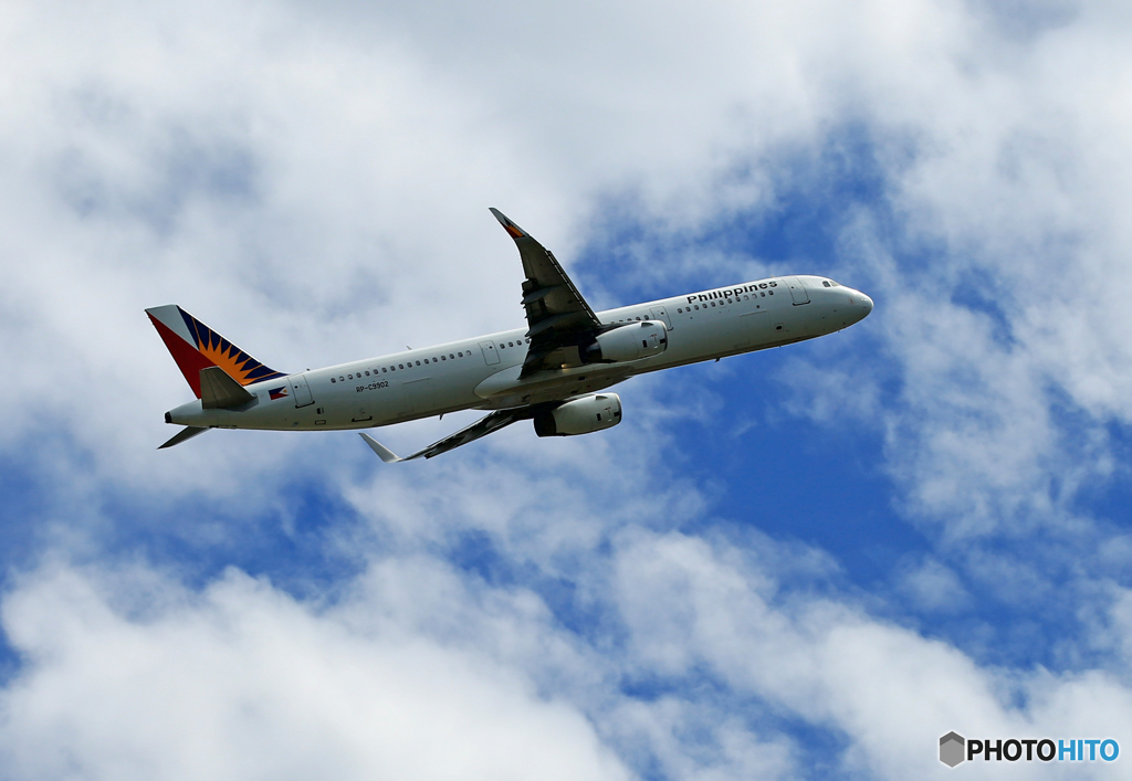 「すかい」 Philippines A330 RP-C9902 飛ぶ