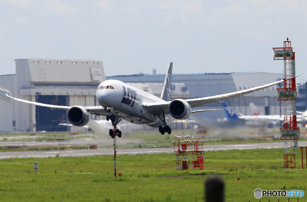 「空色」 LOT 787-8 SP-LRE Takeoff 