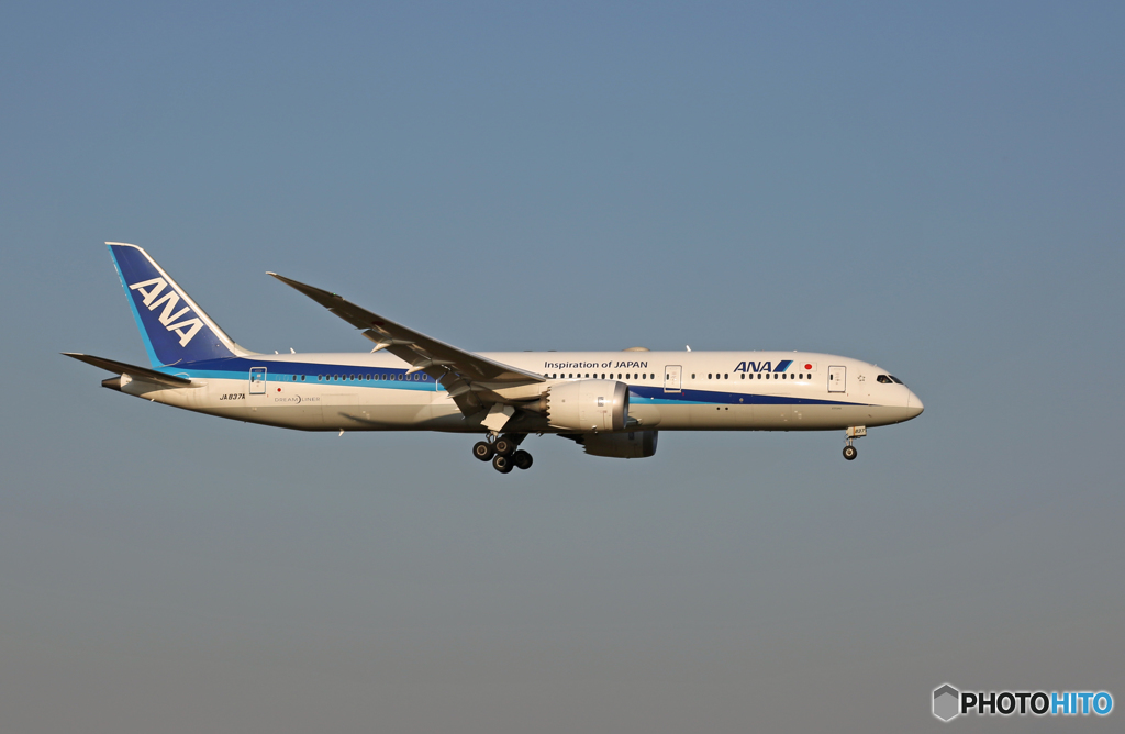 「空色」 ANA 787-9 JA837A 到着です