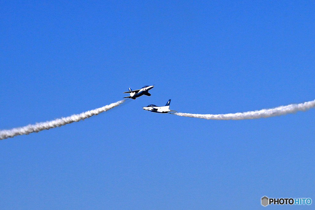 2019入間航空祭…クロス⑤⑥　ぶるーいんぱるす