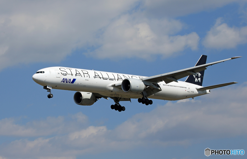 ☀「あおぞら」 ANA STAR 777-381 JA731A