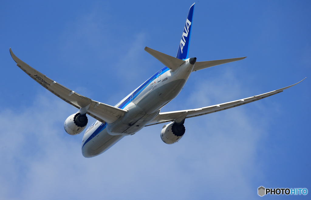 「良い空～」ANA 787-9 JA839A