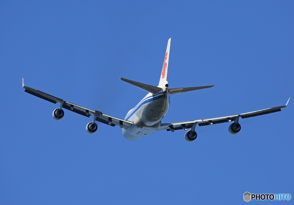「良い天気」 China 747-400 B-7475 Takeoff