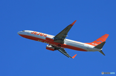 [Blue」JEJU 737-800 HL8302  離陸