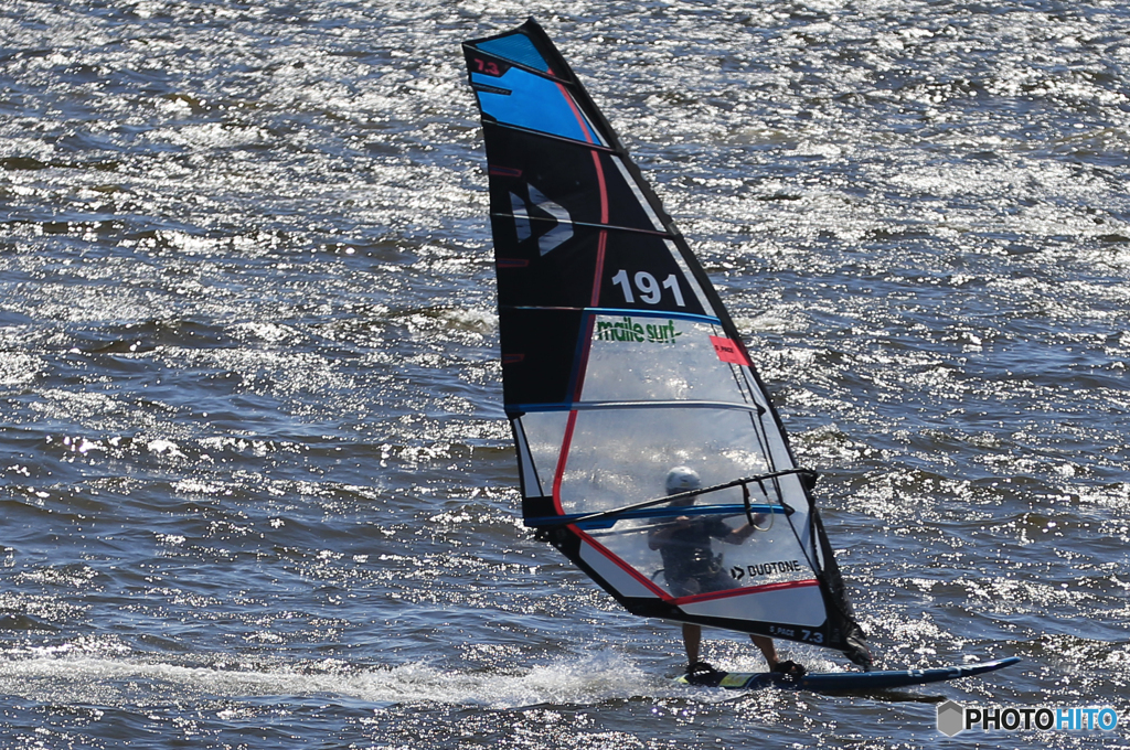 「淡い海」~　気持ち良い風と  ~