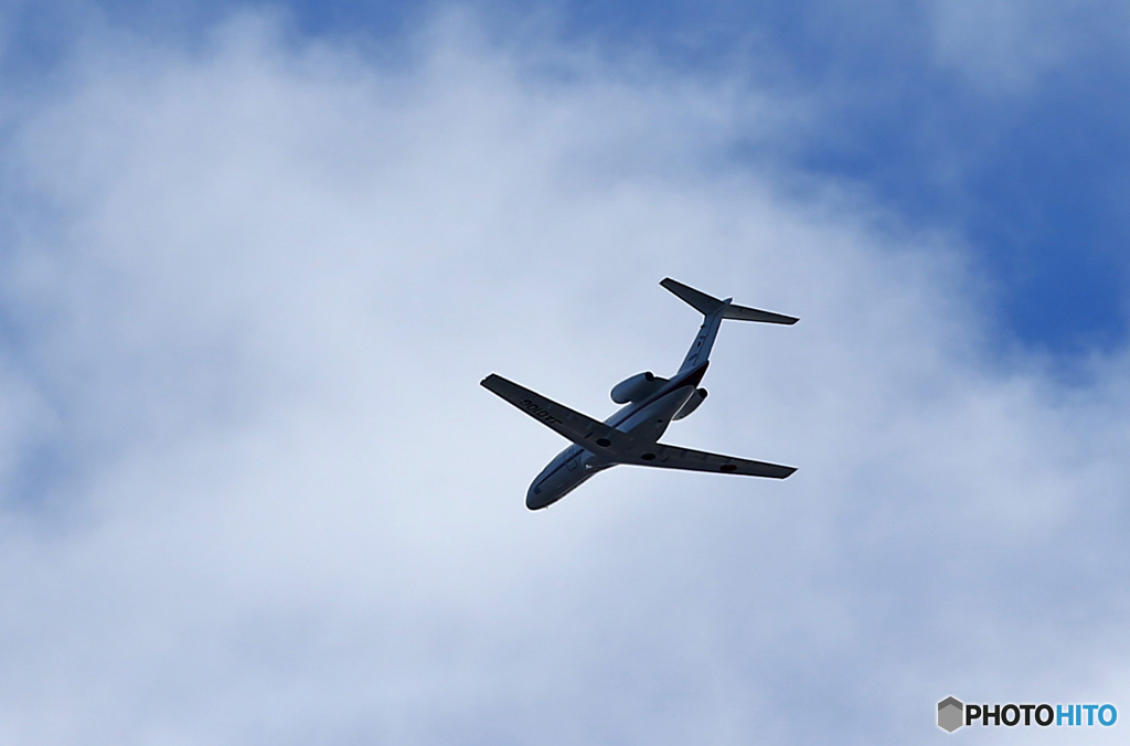 「良い空～」国土交通省飛行試験機 出発