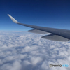 「良い空～」コロナ前の　ロシア上空