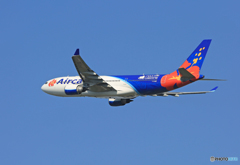 「スカイ」 Air Calin A330-202 F-OJSE 離陸 です