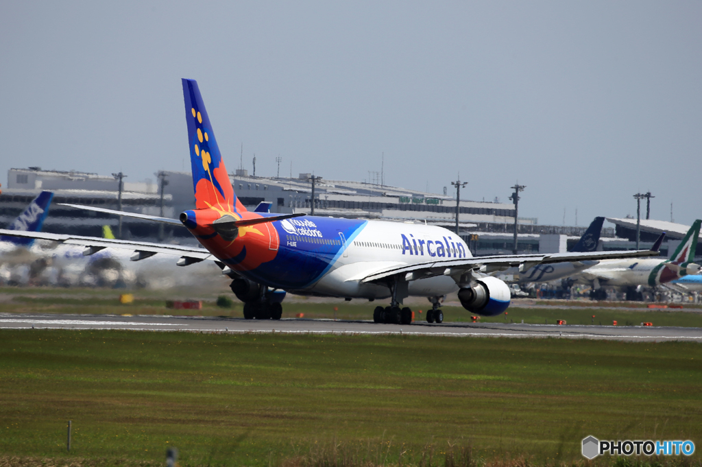 「青い日」Air Calin A330-202 F-OJSE Takeoff