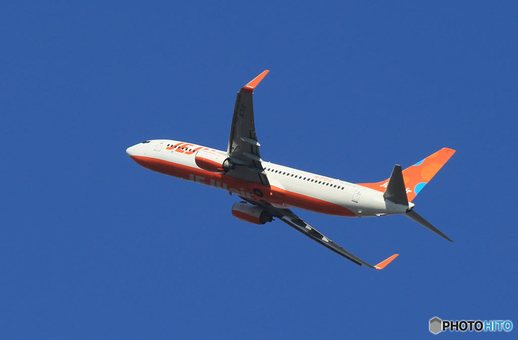 「すかい」 JEJU 737 HL7213  出発