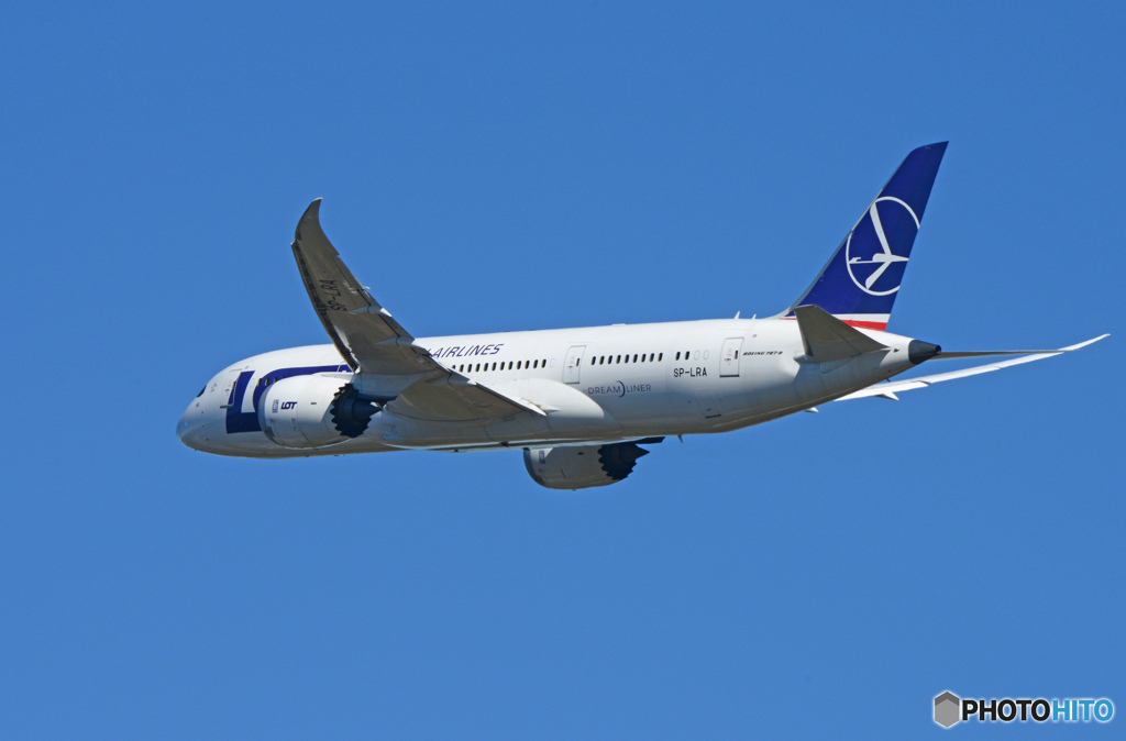 「すかい」 LOT 787-8 SP-LRA 出発です 