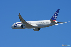 「すかい」 LOT 787-8 SP-LRA 出発です 