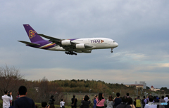 「蒼空」A380を皆んなで撮るのだ？