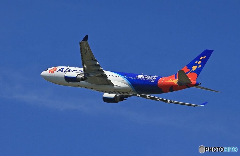 「晴れ」Air Calin A330-202 F-OJSE 離陸します