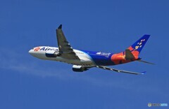 「晴れ」Air Calin A330-202 F-OJSE 離陸します