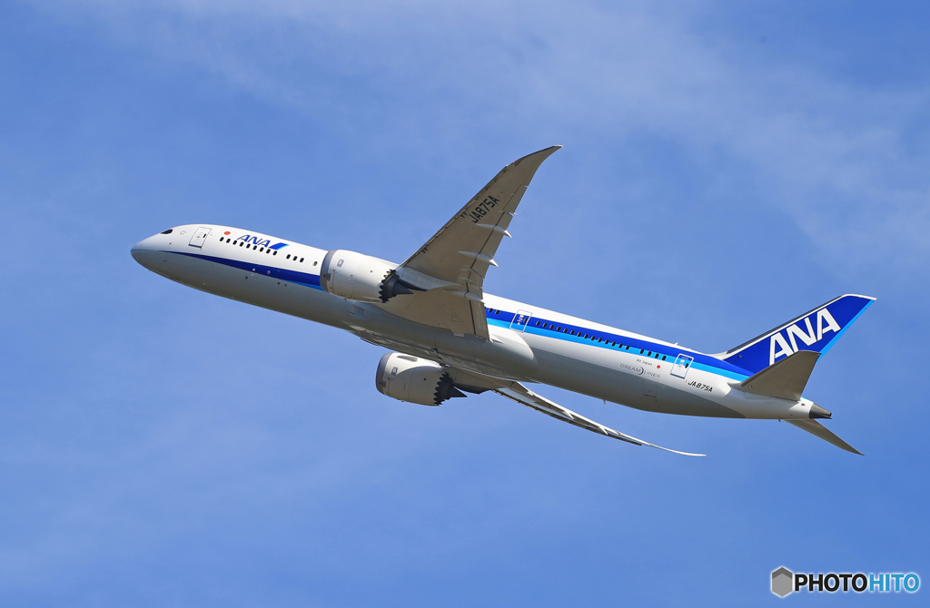 「すかい」ANA 787-9 JA875A 離陸