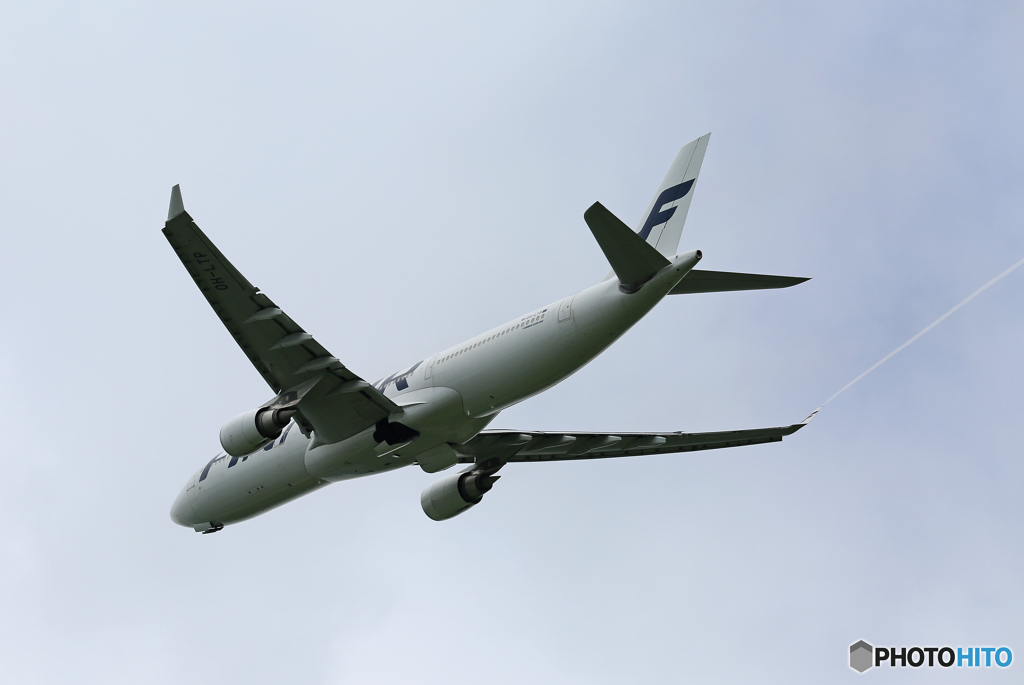 「はれ」 Finnair A330-302 OH-LTP 離陸