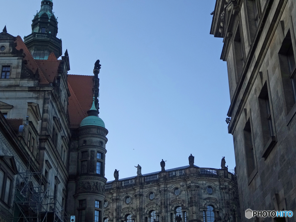 ドイツ　(53)　ドレスデンの空